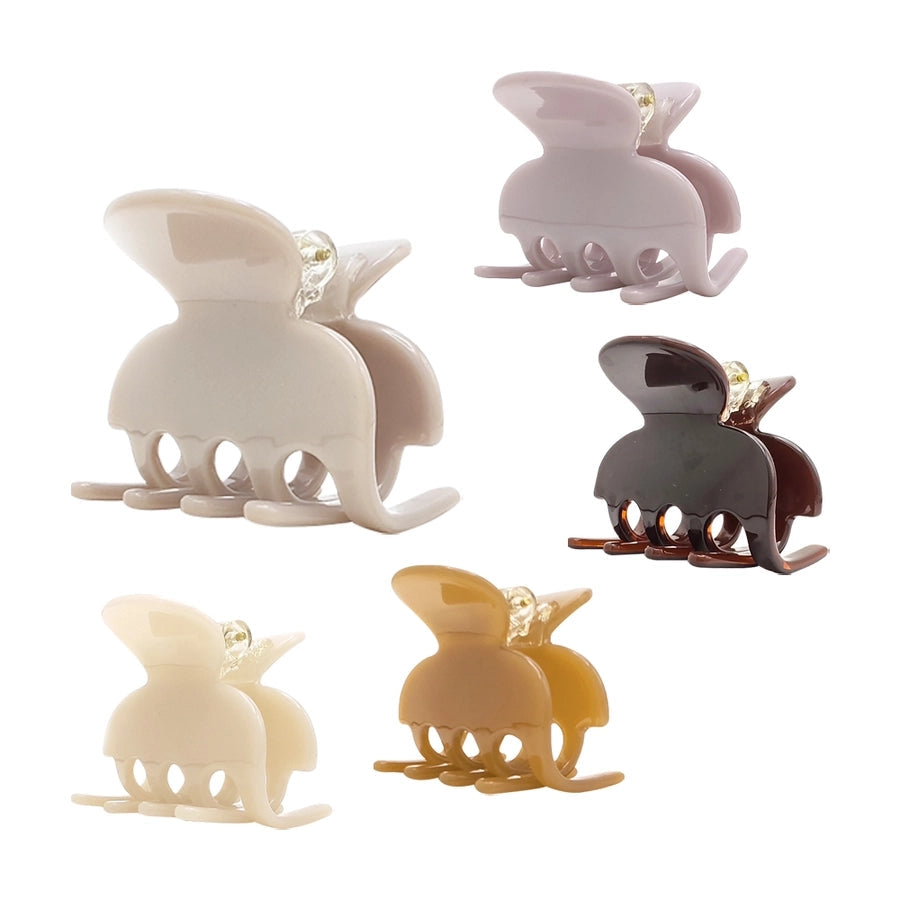 Women's Cute Simple Style Solid Color Acetic acid sheets Hair Claws