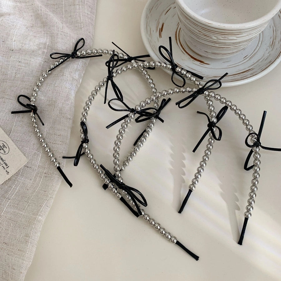 Women's Casual Simple Style Streetwear Bow Knot Iron Hair Band