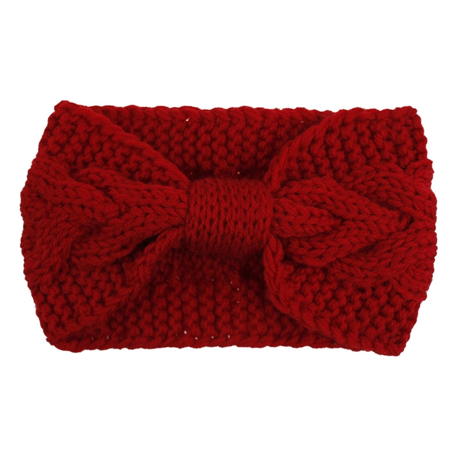 women's fashion waves wool hair band