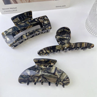 Simple Style Classic Style Color Block Acetic acid sheets Handmade Hair Clip 1 Piece