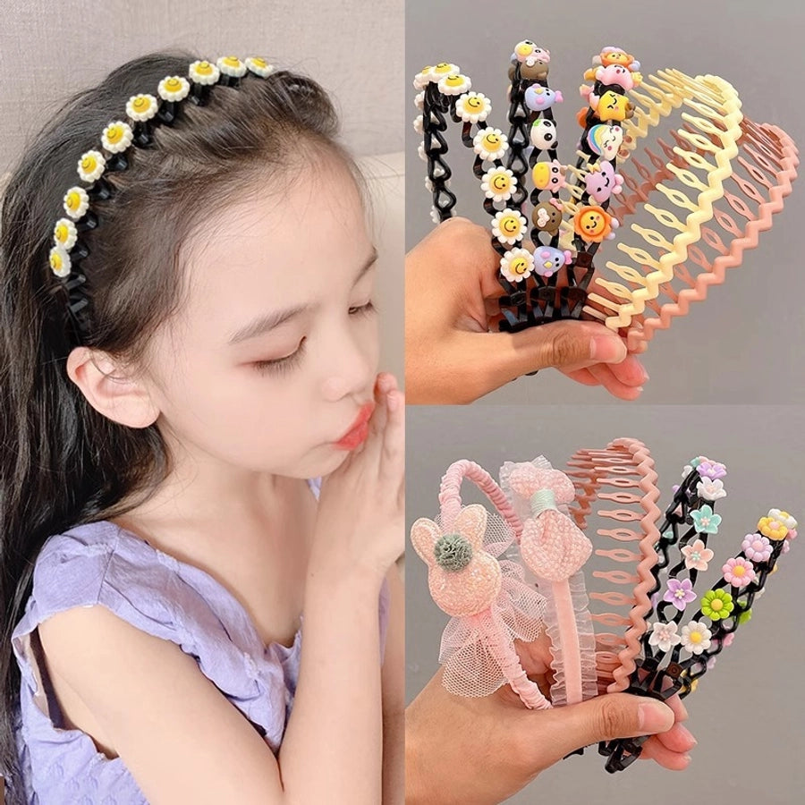 kid's cute cartoon fruit cloth hair band