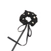 new ins korean style internet influencer pearl ribbon headband bowknot hair ring korean style super fairy adult ribbon hair rope for women
