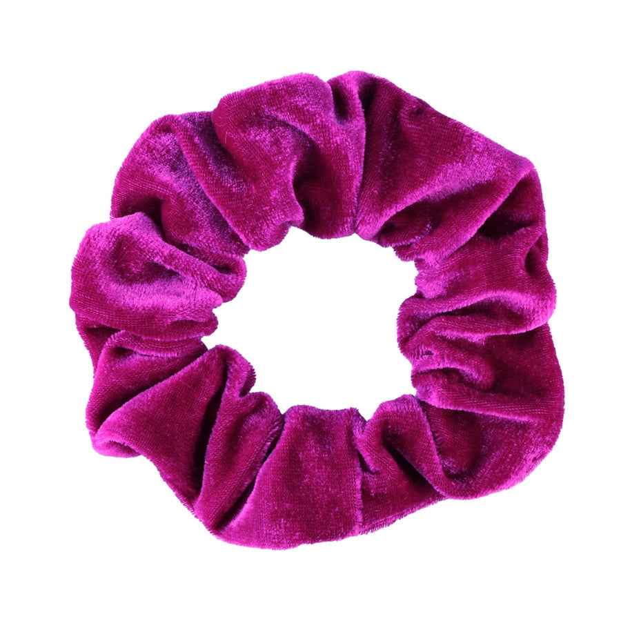 simple style solid color cloth hair tie