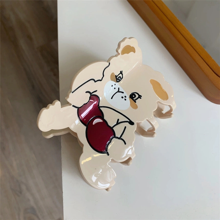 Unisex IG Style Cute Animal Acetic acid sheets Hair Claws