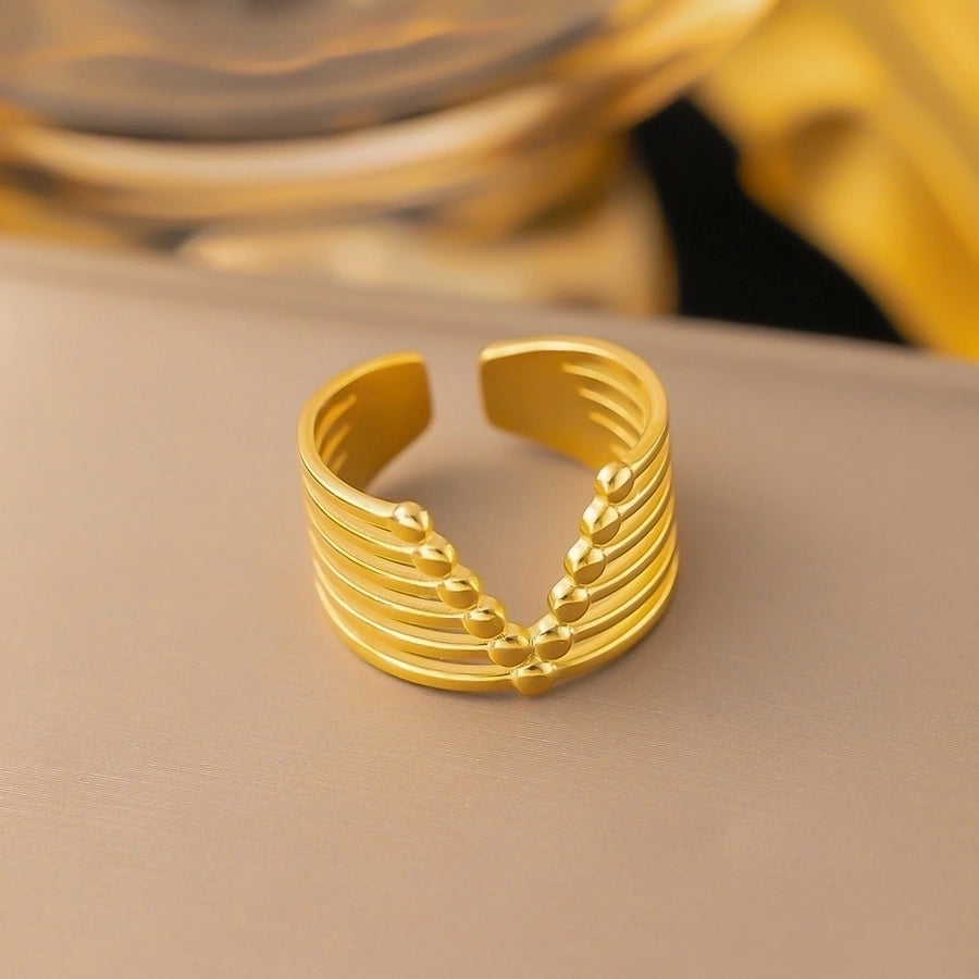 Jewelry Sweet Bow Knot Titanium Steel Plating Rings