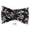 elegant streetwear plaid leopard cloth hair band