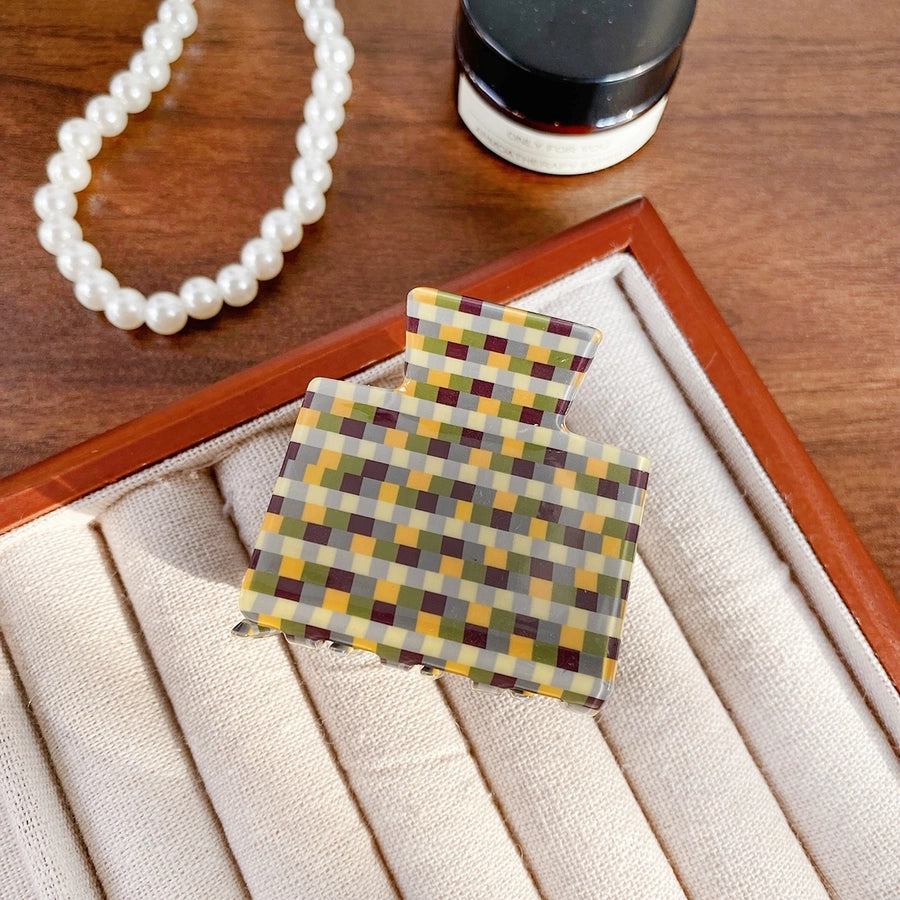 Women's Simple Style Classic Style Color Block Arylic Hair Claws