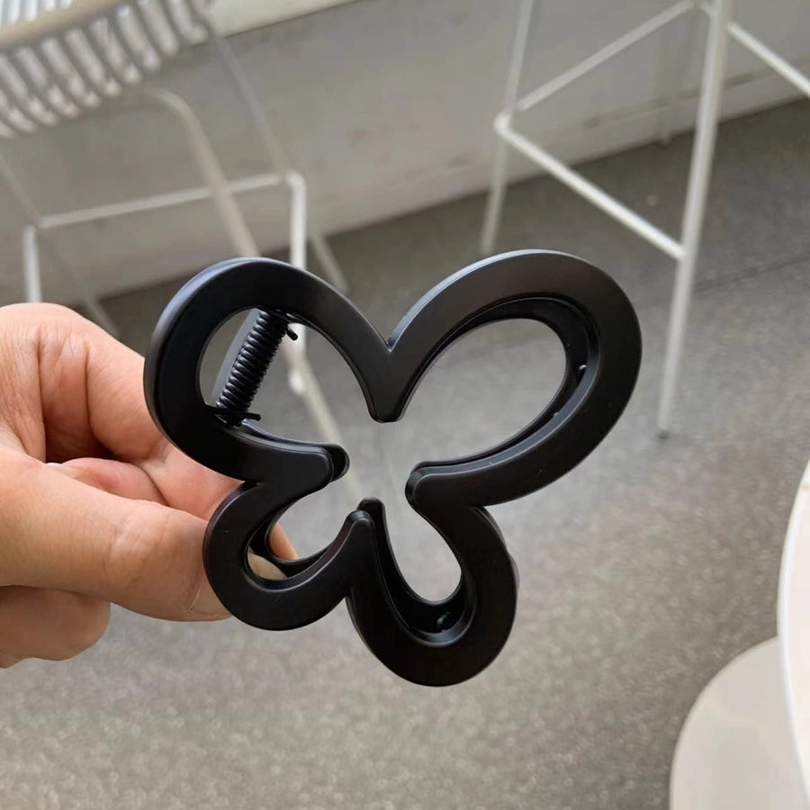 Women's Simple Style Solid Color Acetic acid sheets Polishing Hair Claws