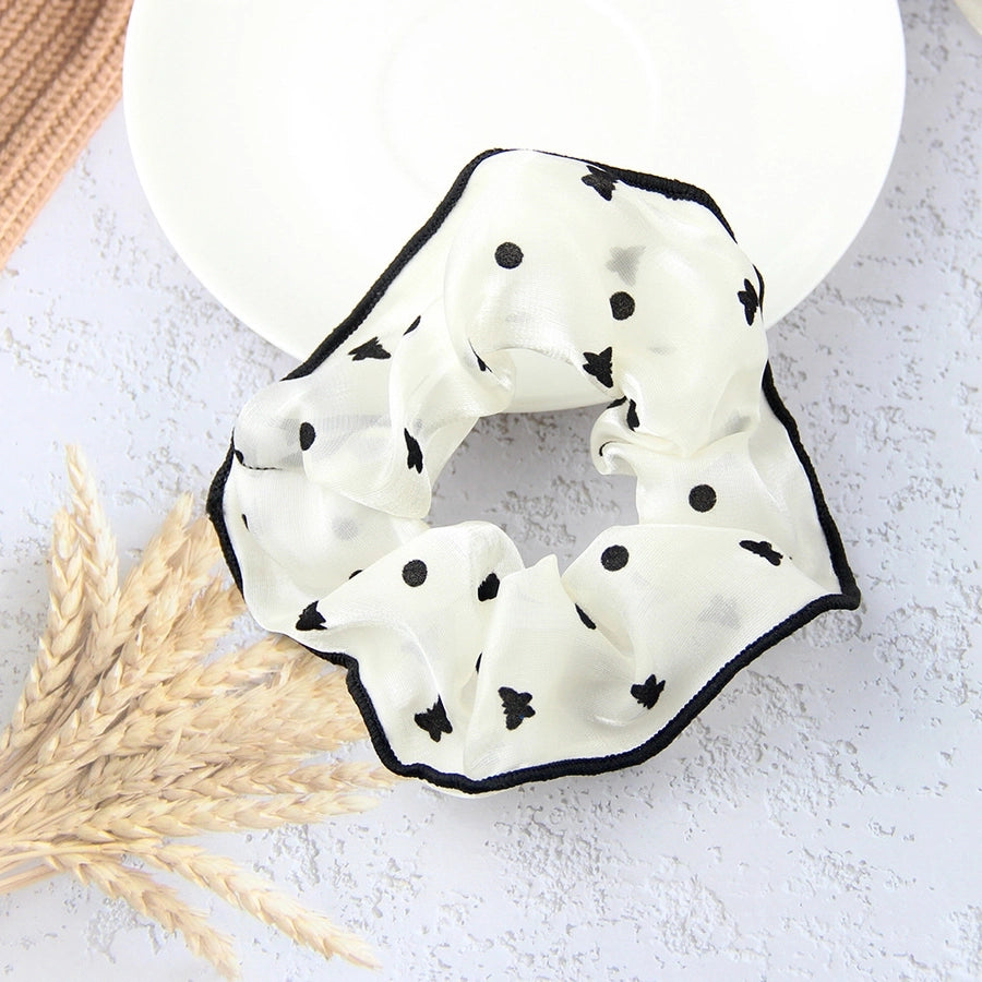 Women's Classic Style Korean Style Polka Dots Cloth Polyester Hair Tie
