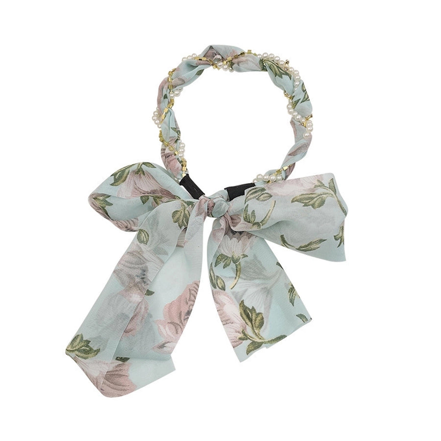 Women's Simple Style Ditsy Floral Cloth Hair Band