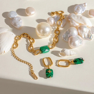 Jewelry Simple Style Classic Style Geometric 304 Stainless Steel Jewelry Set