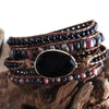 Vacation Geometric natural stone Beaded Chain Bracelets In Bulk