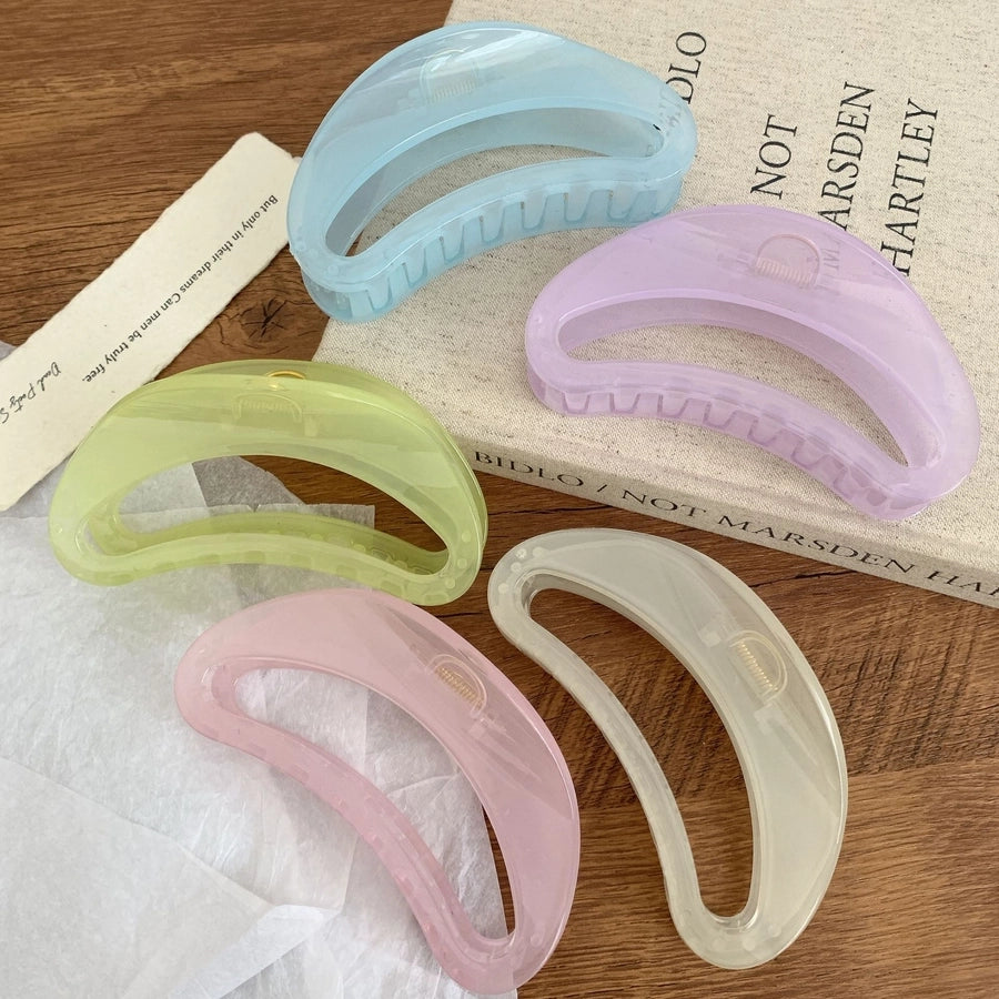 Women's Elegant Streetwear Geometric Acetic acid sheets Hair Claws