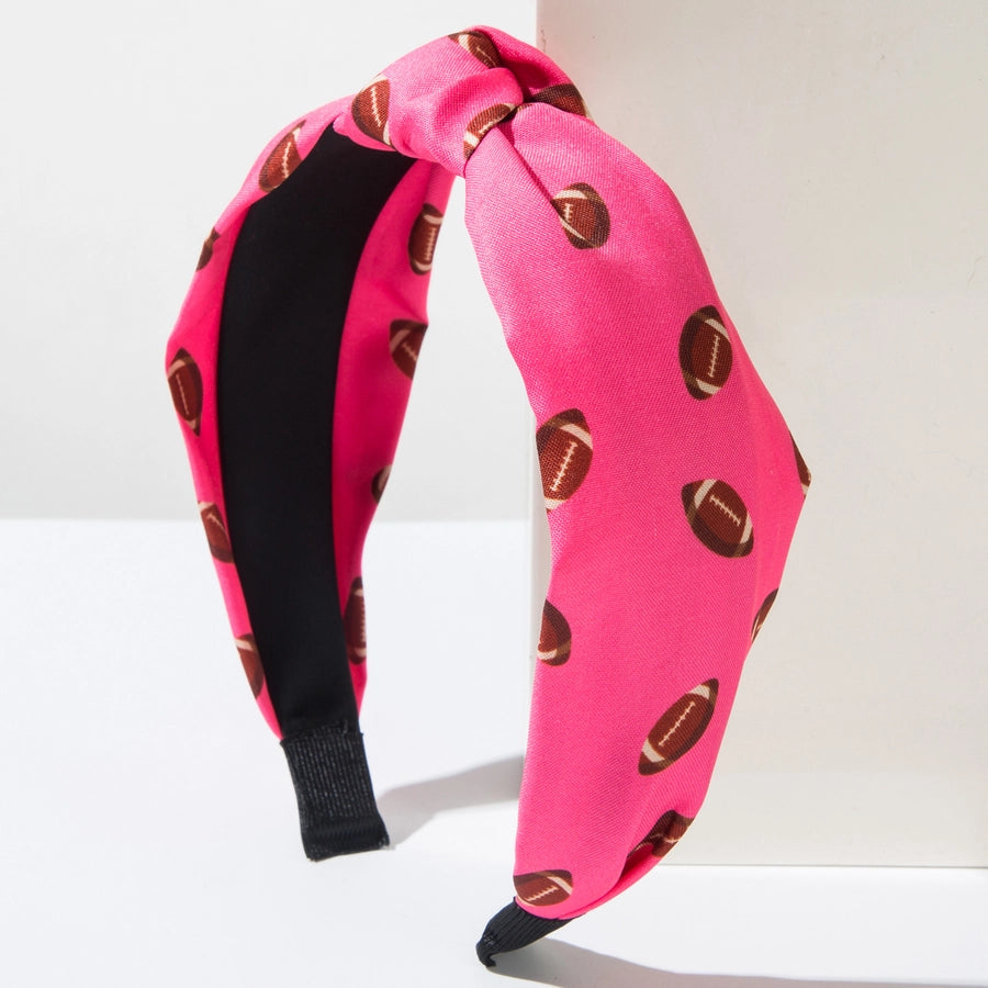 Casual Elegant Classic Style Women's Rugby Alloy Cloth Printing Fabric Hair Band