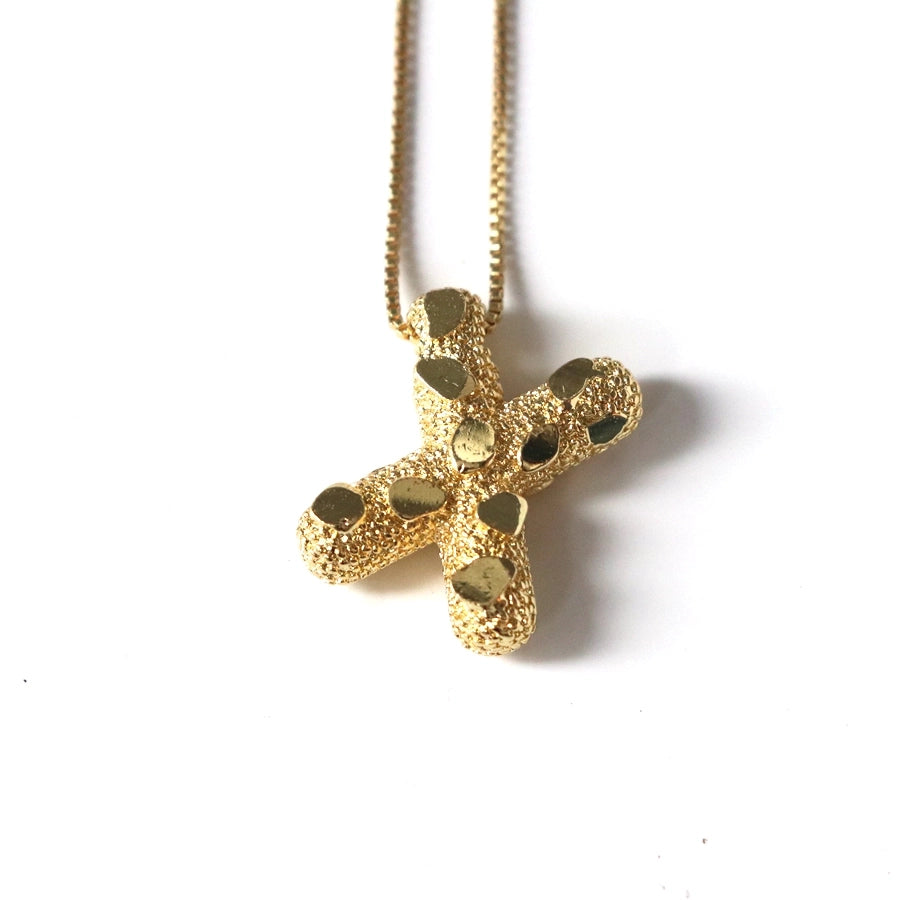 Jewelry Simple Style Classic Style letter Copper Pendant Necklace