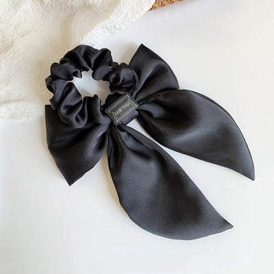 Women's Cute Vacation Solid Color Bow Knot Cloth satin Hair Tie