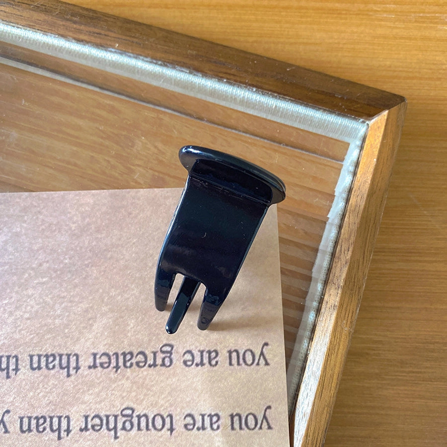 Women's Simple Style Floral Acetic acid sheets Polishing Hair Claws