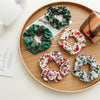 Christmas Romantic Women's Santa Claus Handmade Hair Tie