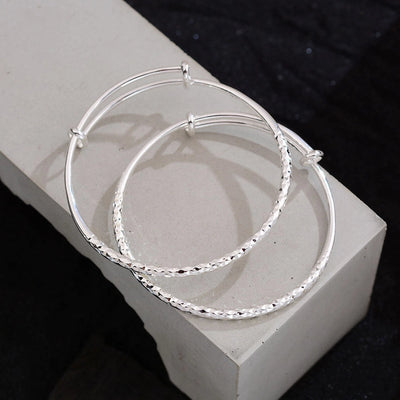 Copper Geometric Bangle