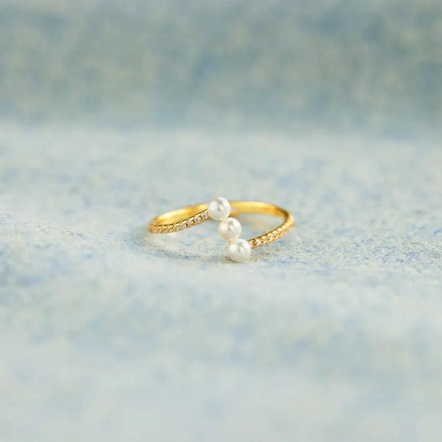 1 Piece 925 Sterling Silver Geometric Rings