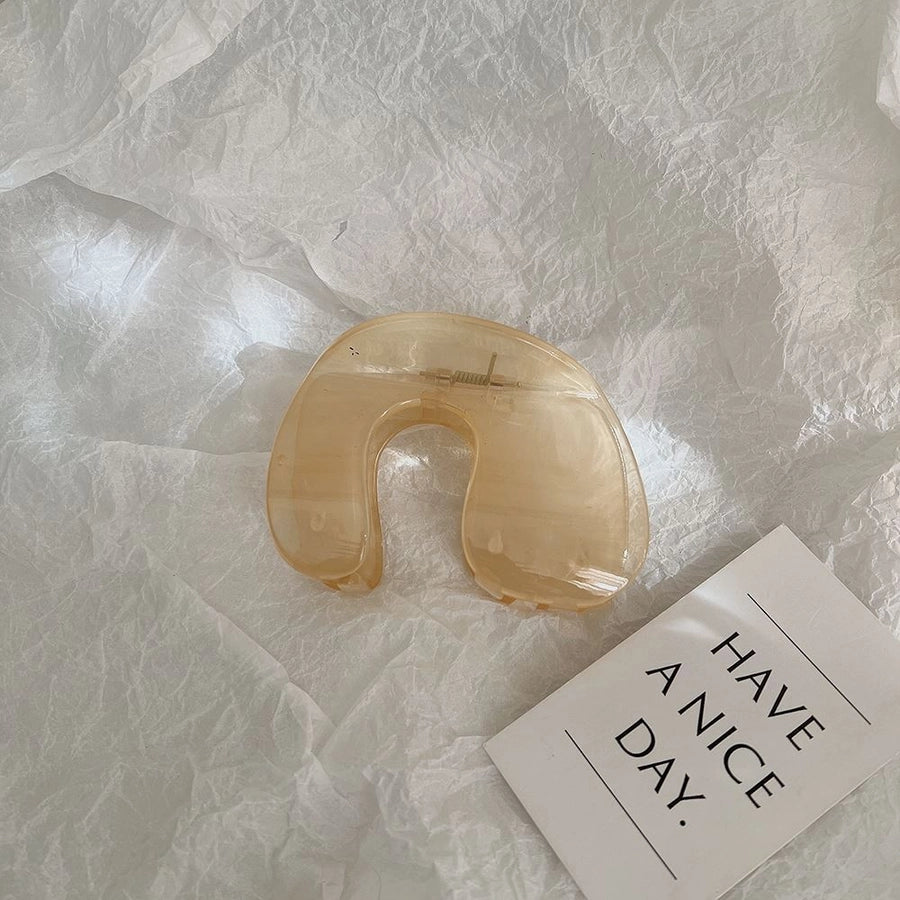 women's ig style geometric plastic stoving varnish hair claws