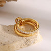 Jewelry Simple Style Classic Style Geometric 304 Stainless Steel Rings