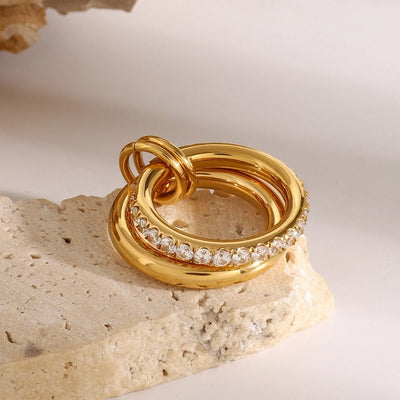 Jewelry Simple Style Classic Style Geometric 304 Stainless Steel Rings