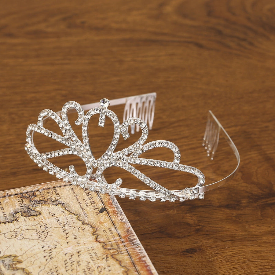 Women's Elegant Lady Streetwear Crown Alloy Plating Inlay Rhinestones Crown