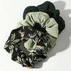 sunflower leaf pattern hair scrunchies hair accessory