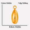 Jewelry Vintage Style Classic Style Geometric 304 Stainless Steel 18K Gold Plated Irregular Plating