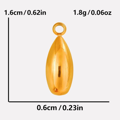 Jewelry Vintage Style Classic Style Geometric 304 Stainless Steel 18K Gold Plated Irregular Plating