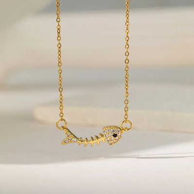 Jewelry Sweet Solid Color Titanium Steel Plating Pendant Necklace