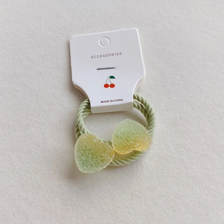 Korean version of the new imitation candy love stars hairpin hairband small cute rubber band headdress baby accessories