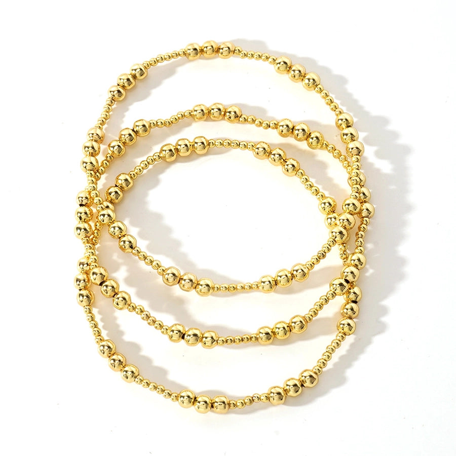 New  Fashion  Beaded Copper Bead Women's Bracelet Factory Direct Sales