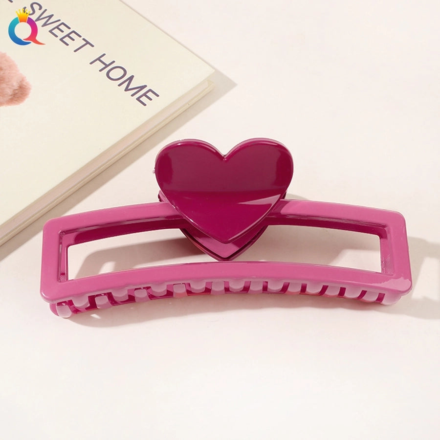 Women's Simple Style Classic Style Solid Color Acetic acid sheets Hair Claws