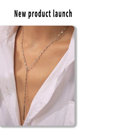 Jewelry Exaggerated Vacation Simple Style Circle Titanium Steel Pendant Necklace Necklace