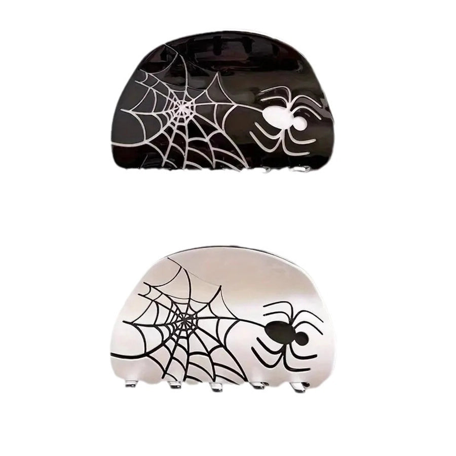 Halloween Simple Style Women's Spider Spider Web Acetic acid sheets Hair Claws