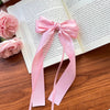 Women's Sweet Bow Knot Cloth Handmade Hair Clip