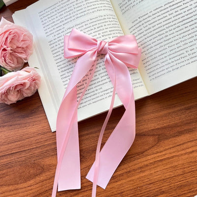 Women's Sweet Bow Knot Cloth Handmade Hair Clip