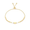 304 Stainless Steel Copper Letter Heart Shape Bracelets