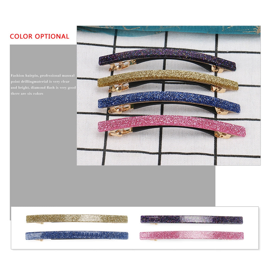 Women's IG Style Basic Geometric Arylic Hair Clip