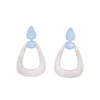 1 Pair Elegant Simple Style U Shape Plating Copper Drop Earrings