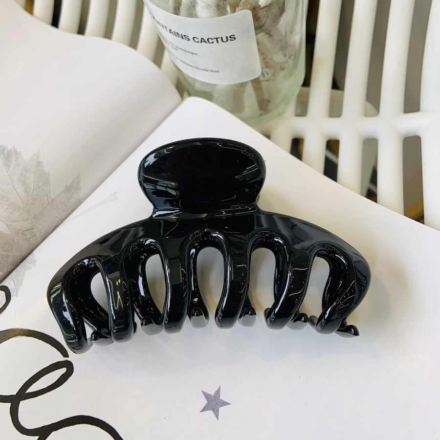 Women's Simple Style Color Block Acetic acid sheets Polishing Hair Claws