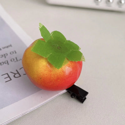 Women's Cute Fruit Vegetable Foam Hair Clip