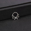 1 Piece Nose Rings & Studs Elegant Luxurious Simple Style Irregular Pure Titanium Titanium Alloy Zircon Ear Cartilage Rings & Studs Nose Rings & Studs