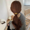 Women's Casual Simple Style Letter Flower Metal Hair Tie