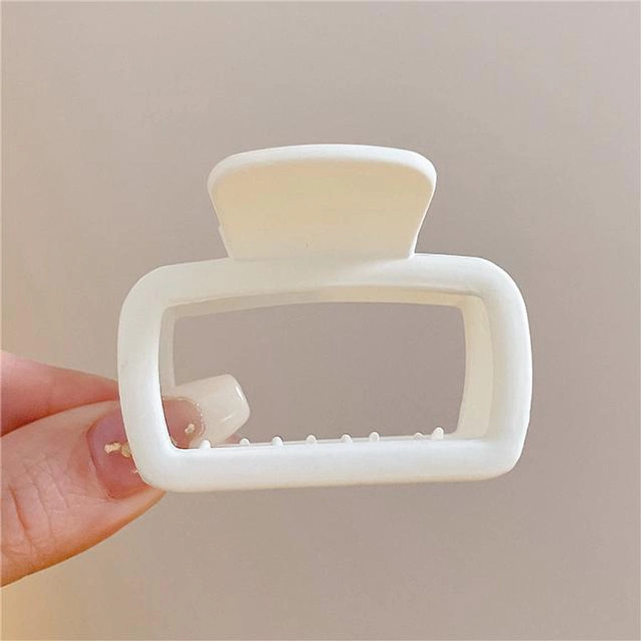 women's simple style geometric arylic hair claws