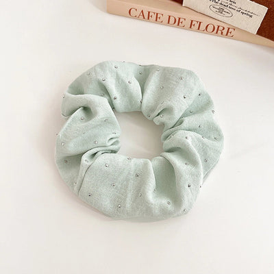 Women's Simple Style Classic Style Solid Color Pleated Hair Tie