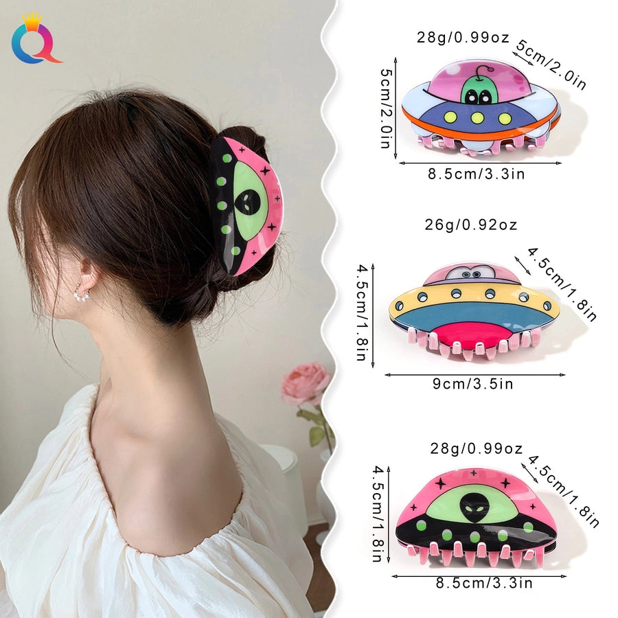 Women's Cute Cartoon Arylic Hair Claws
