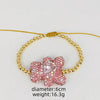 Wholesale Jewelry Casual Elegant Cute Bear Artificial Crystal Copper Crystal Inlay Bracelets